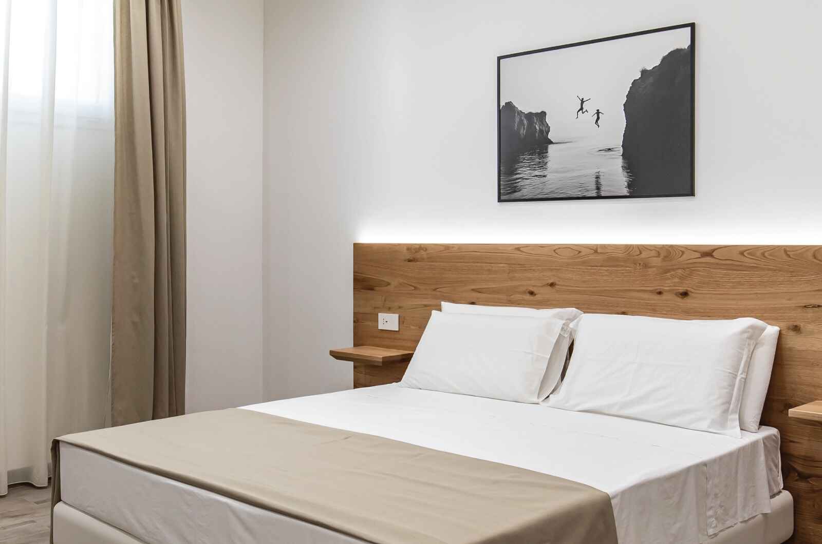 Vista interno camera superior sabbia tropea rooms
