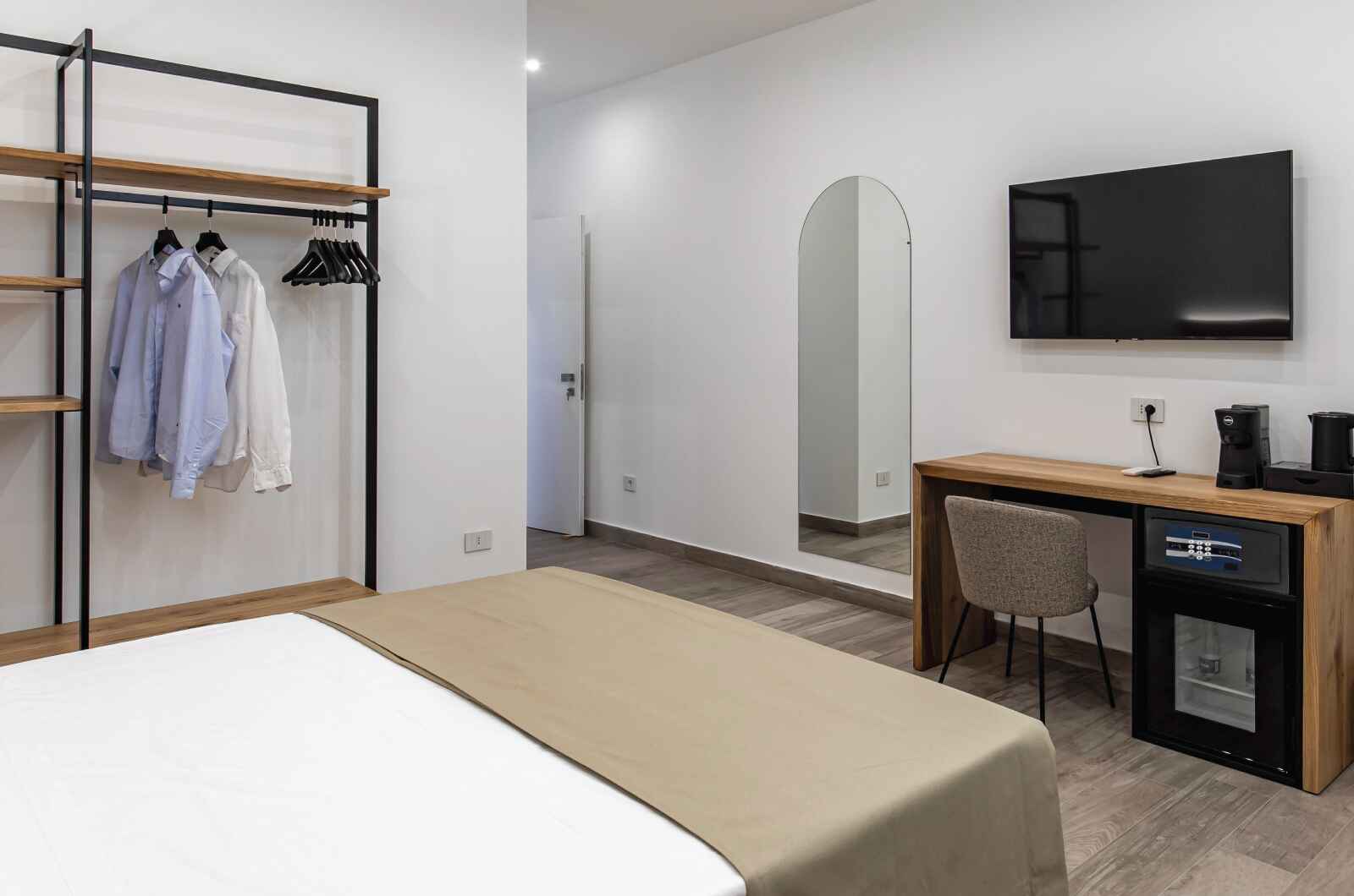 Vista interno camera superior sabbia tropea rooms