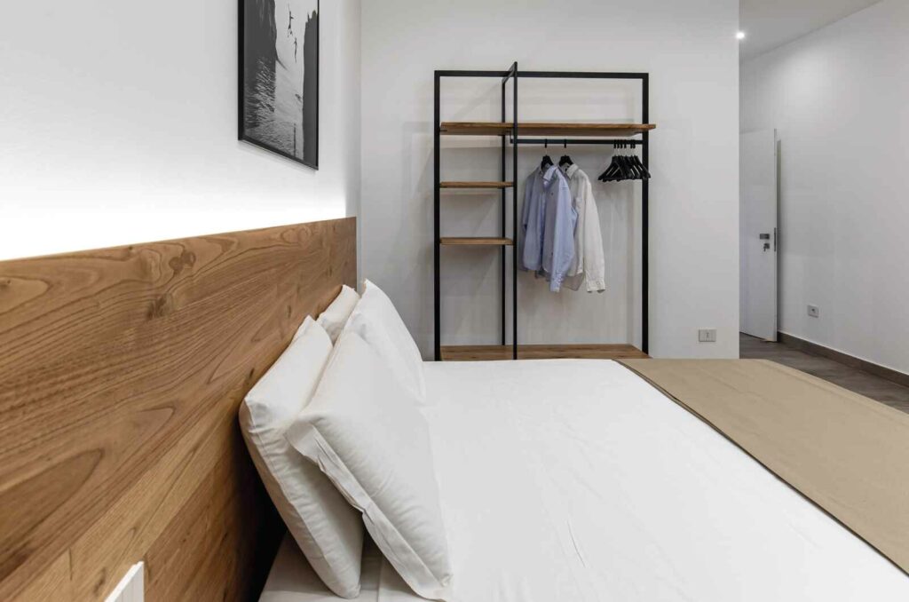 Vista interno camera superior sabbia tropea rooms